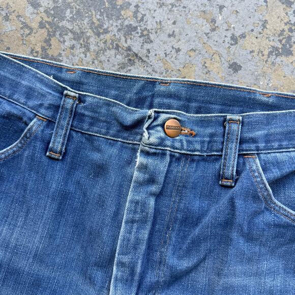 Vintage 60’s 70’s Maverick Jeans Bootcut Made In USA Talon Zip - Picture 4 of 10